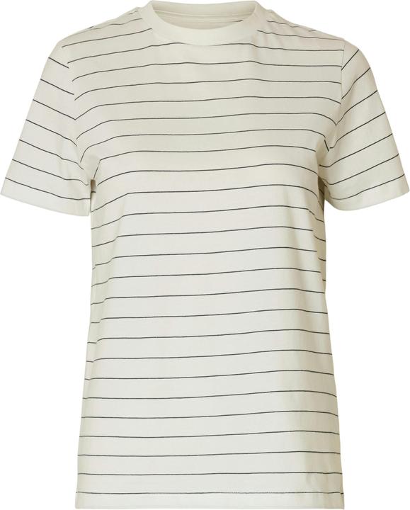 Selected Femme Gestreiftes Baumwoll T-Shirt (XXL)