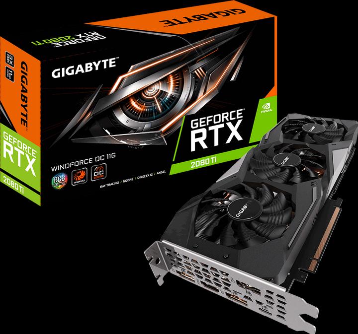 Immagine prodotto Gigabyte GeForce RTX 2080 Ti Windforce OC 11G (11 GB)