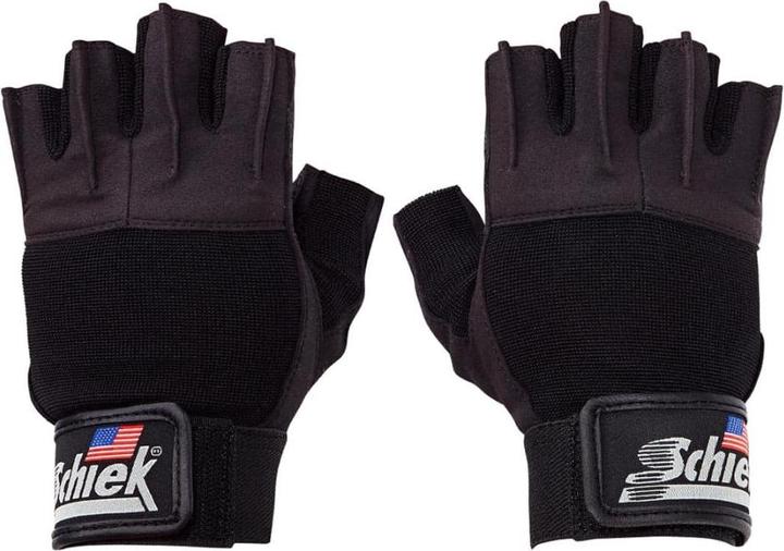 Schiek Lifting Gloves Model 530 Platinum Series BLACK