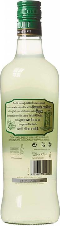 Produktbild Bacardi Mojito (1 x 70 cl)