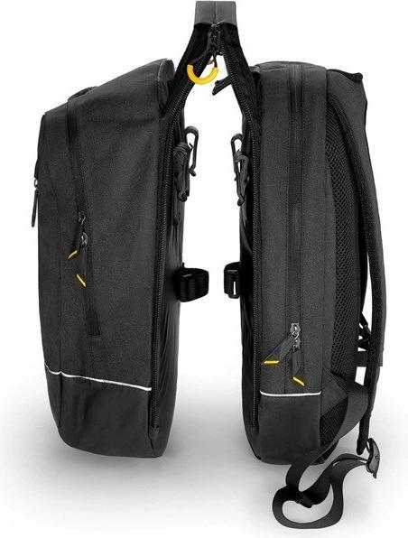 Wozinsky Fahrradtasche Doppelrucksack 2in1 (30 l, Gepäckträgertasche)