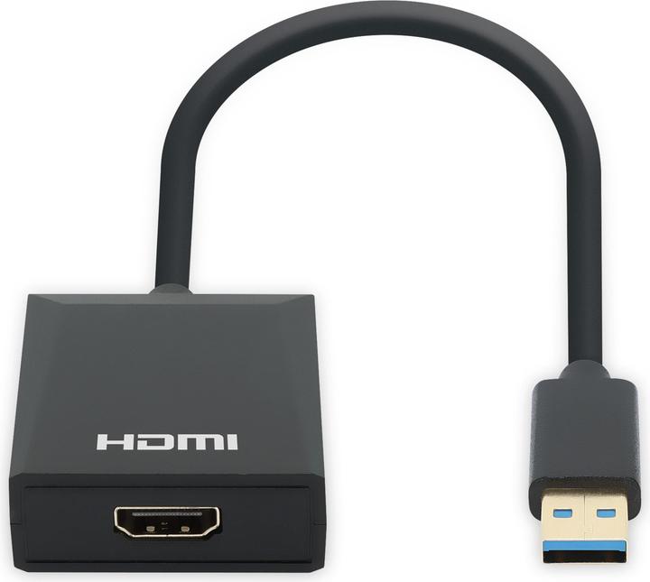 Produktbild Manhattan 1080p USB-A auf HDMI-Adapter (USB 3.0, 23.40 cm)