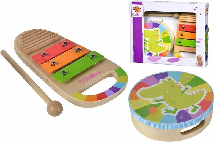 Actual product image Eichhorn EH Music Set Drum and Xylo (German)