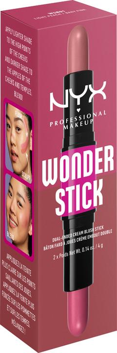 Image du produit NYX Professional Make-Up Wonderstick (Pêche légère et rose bébé)