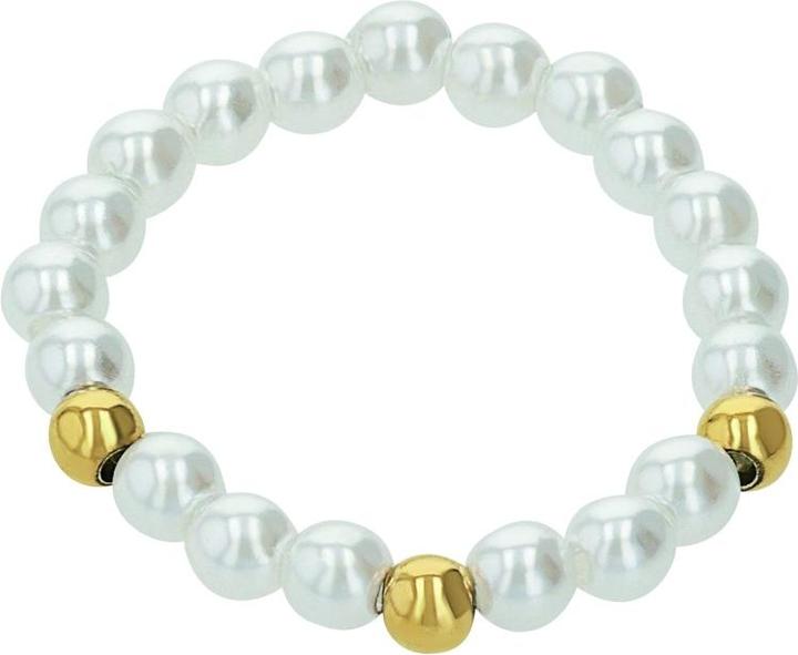 Actual product image Amor Ringe für Damen, Edelstahl, Glasperle | Herz (One size)