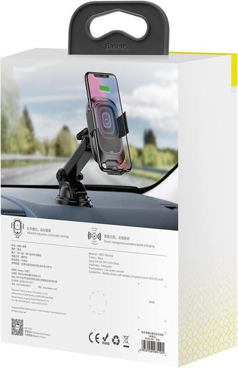 Produktbild Baseus Autohalterung mit QI Wireless Charging Funktion