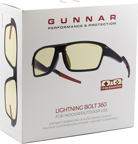 Image du produit Gunnar Lunettes de jeu Lightning Bolt 360