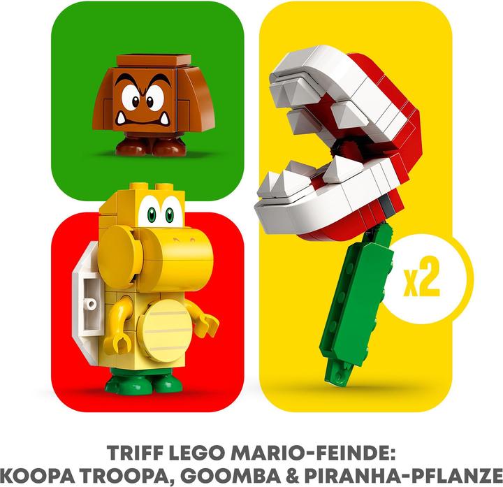 Produktbild LEGO Piranha-Pflanze-Powerwippe- Erweiterungsset (71365, LEGO Super Mario)