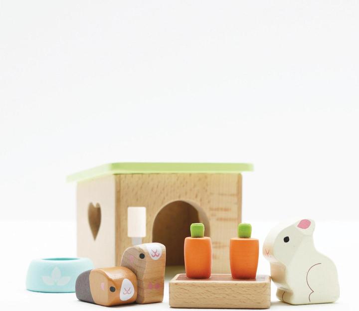 Actual product image Le Toy Van Bunny and guinea pig set