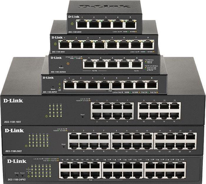 Produktbild D-Link DGS 1100-05V2 (5 Ports)