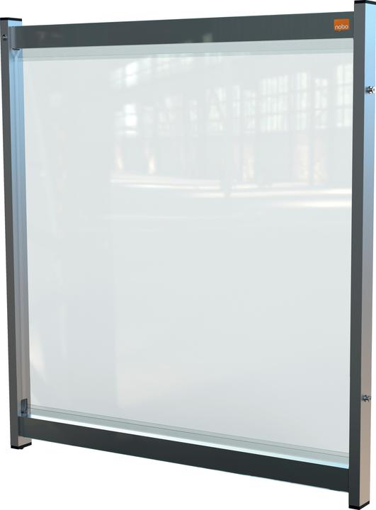 Actual product image Nobo Desk partition PVC foil 75 cm x 82 cm (75 x 82 cm)