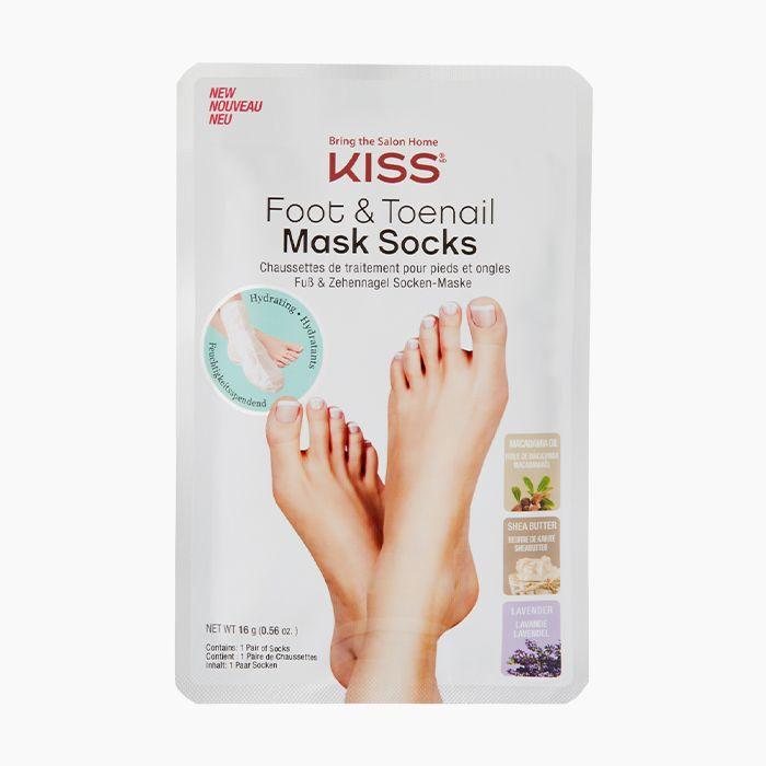 Actual product image KISS foot and toe nails, sock masks (Foot mask)