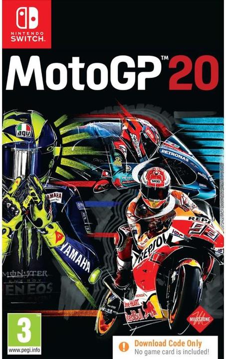 Produktbild Plaion MotoGP 20 (Download Code Only) (Switch, Switch Lite, Switch OLED)