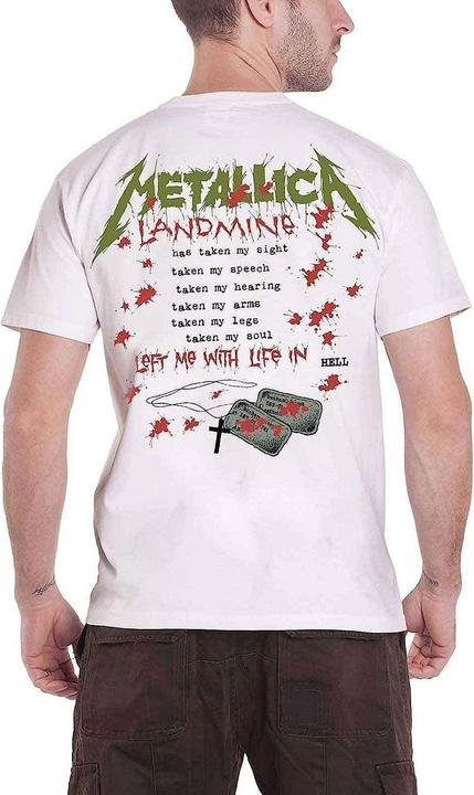 Image du produit Metallica Adulte Une mine terrestre TShirt (S)