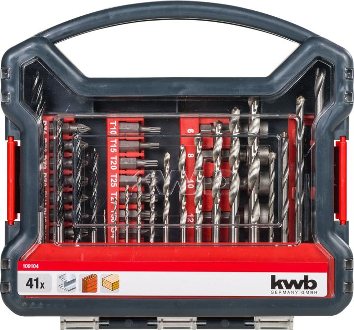 Actual product image kwb Drilling and bit set Promobox Standard (6 mm, 4 mm)