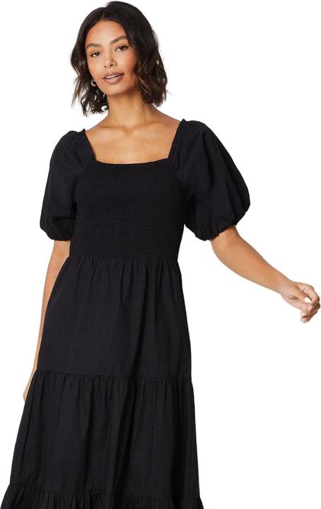 Produktbild Dorothy Perkins Midikleid Gesmockt Puffärmel (42)