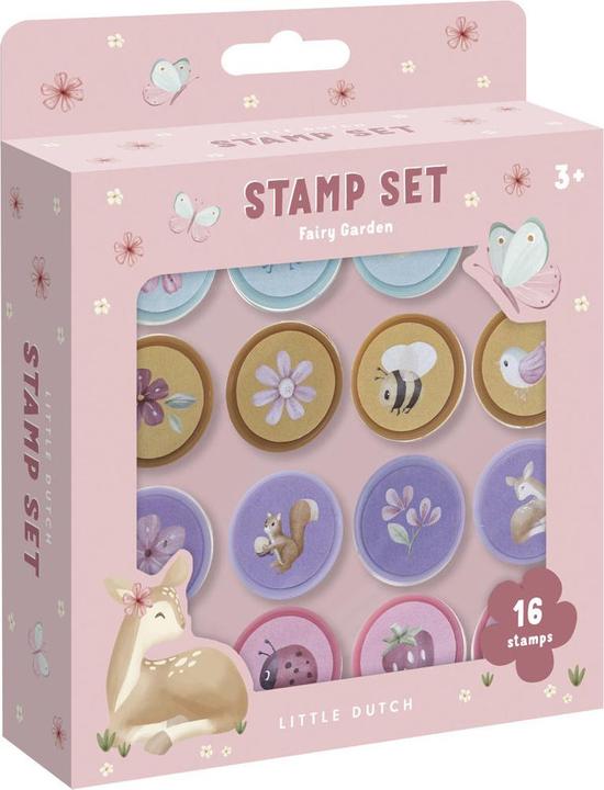 Produktbild Little Dutch Stempelset Fairy Garden