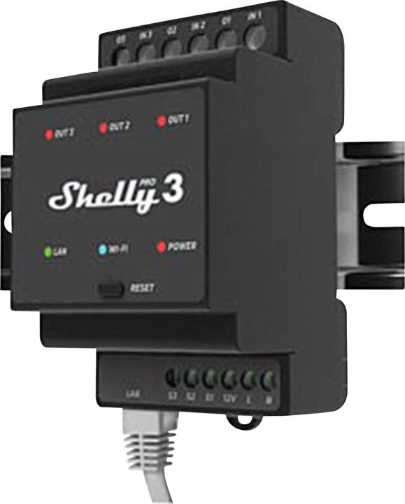 Shelly Pro 3 (Schaltaktor)