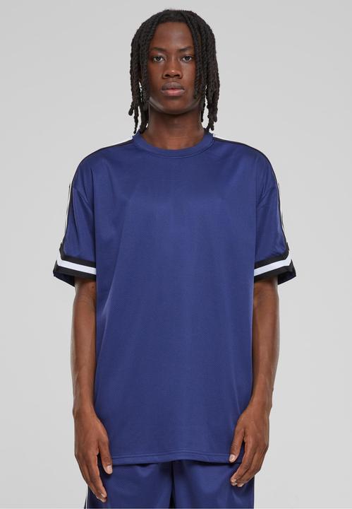 Actual product image Urban Classics Oversized Stripes Mesh Tee - 5280 (M)