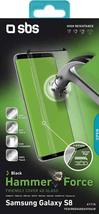 Immagine prodotto SBS Pellicola protettiva in vetro amichevole per il Samsung Galaxy S8 (Samsung Galaxy S21)