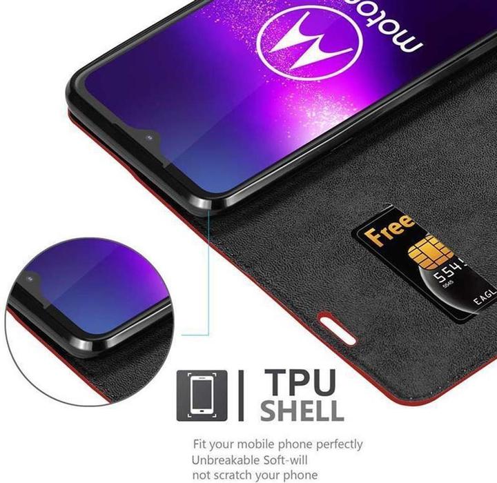 Immagine prodotto Cadorabo Copertina magnetica invisibile del libro (Motorola One Macro)