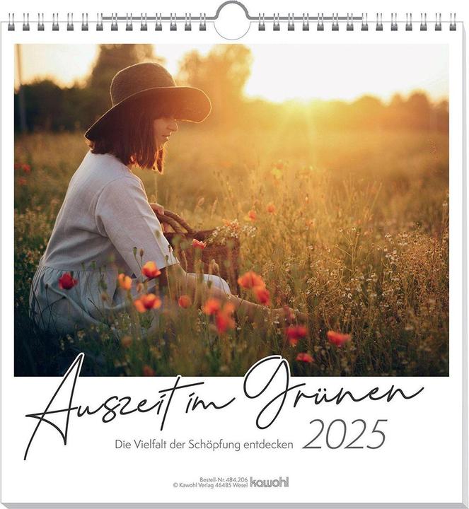 Produktbild Auszeit im Grünen 2025 (30 x 31 cm, Deutsch)
