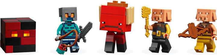 Produktbild LEGO Die Netherbastion (21185, LEGO Minecraft)