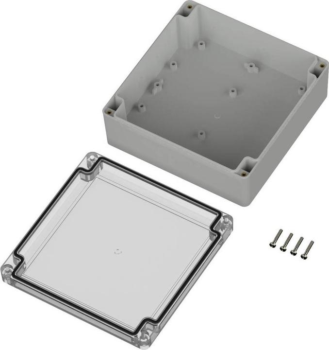 Produktbild Tru Components TC-10860864 Universal-Gehäuse 149.90 x 149.90 x 60 Polycarbonat (Gehäuse)