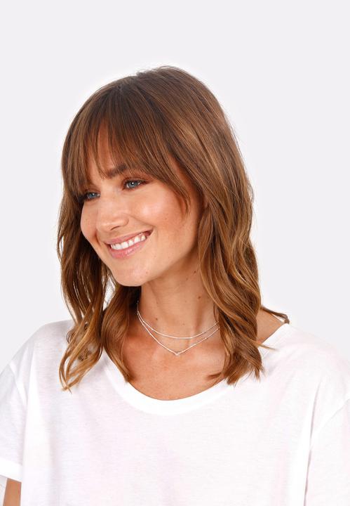 Produktbild Elli Choker Layer Look Herz (925 Silber, 38 cm)