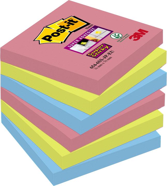 Post-it Super Sticky (76 x 76 mm)
