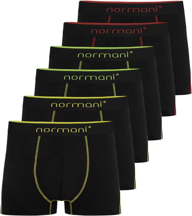 Normani 6 Herren Baumwoll-Boxershorts