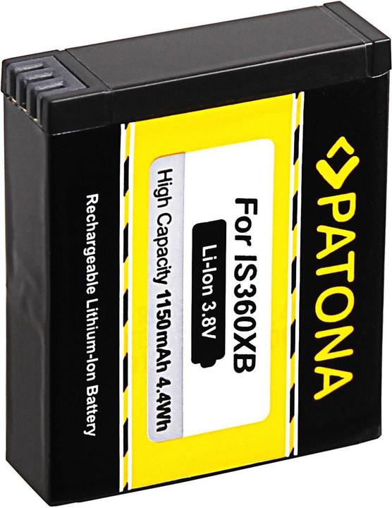Image du produit Patona Batterie Insta360 One X (Batterie de l'appareil photo)