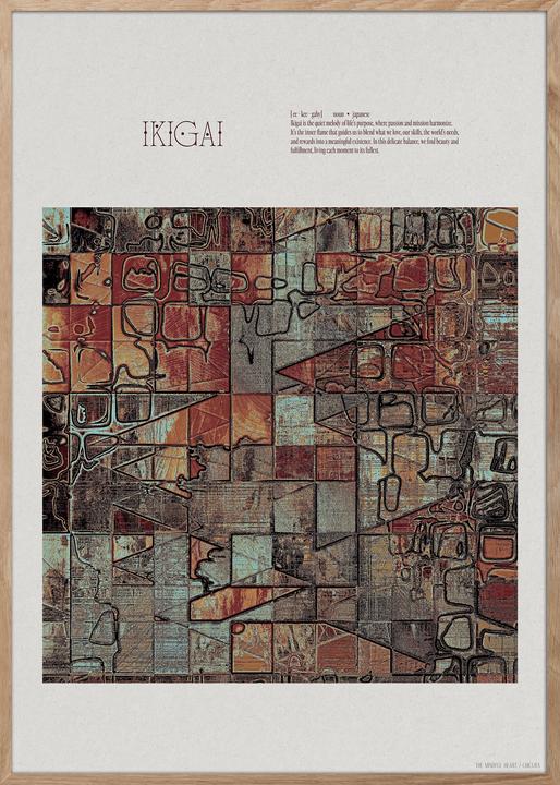 Image du produit ChiCura Poster Ikigai (50 x 70 cm)