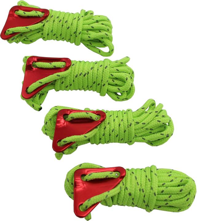Actual product image Trevolution Tent rope with three-hole tensioner