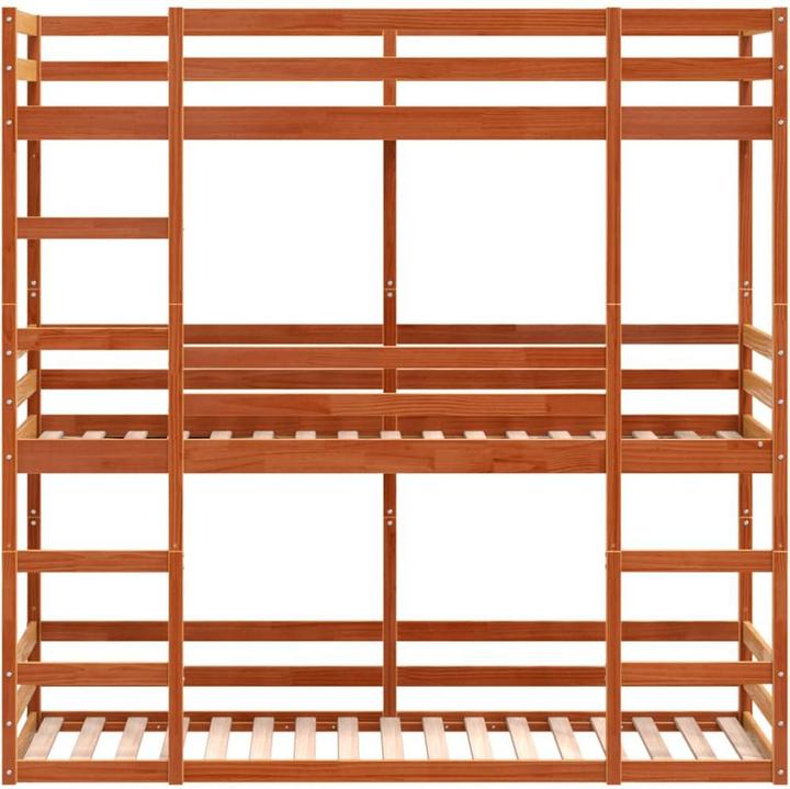 Produktbild VidaXL Dreifach-Etagenbett (75 x 190 cm)