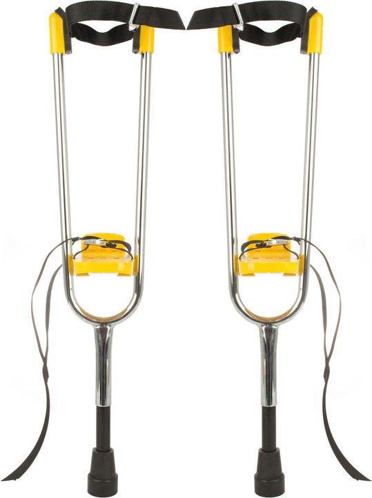 Actual product image Euro Play Actoy stilts pair, yellow: 8-14 years