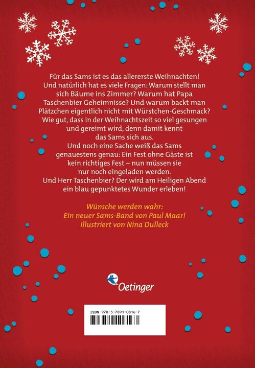 Actual product image Das Sams feiert Weihnachten Jubi (German, Nina Dulleck, Paul Maar, 2017)
