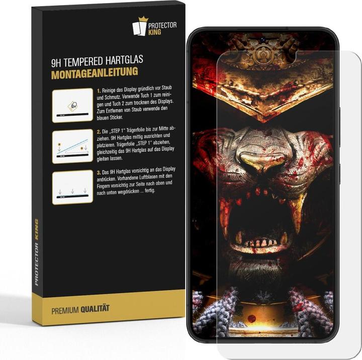 Actual product image Protectorking 4x Premium screen protector 3D CLEAR (4 Piece, Huawei Y7 (2019))