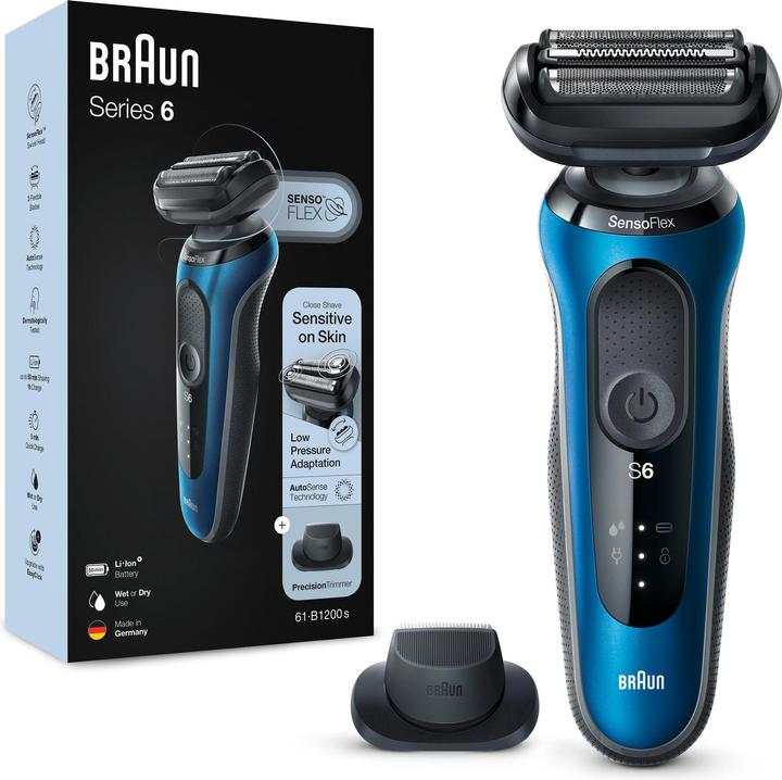Actual product image Braun Series 6 electric shaver with precision trimmer