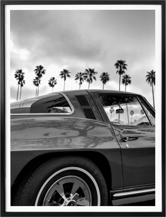 Actual product image Trenddeko classic California car (120 x 150 cm)