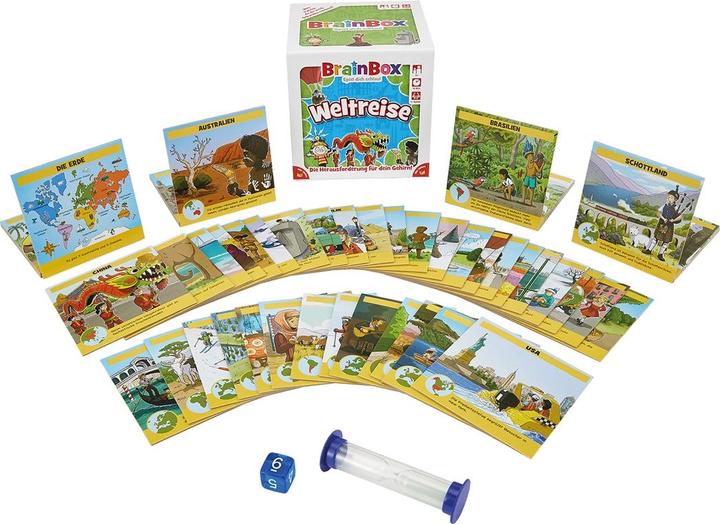 Produktbild Brainbox Weltreise (Deutsch)