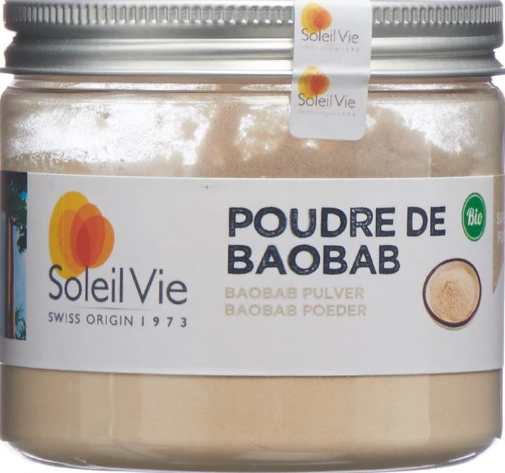Image du produit Soleil Vie Poudre de baobab bio (1 pièce(s), Poudre, 80 g)