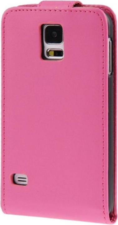 Produktbild König Design Flip Handy Tasche Case für Handy Samsung Galaxy S5 / S5 Neo Pink (Samsung Galaxy S5 Neo, Samsung Galaxy S5)