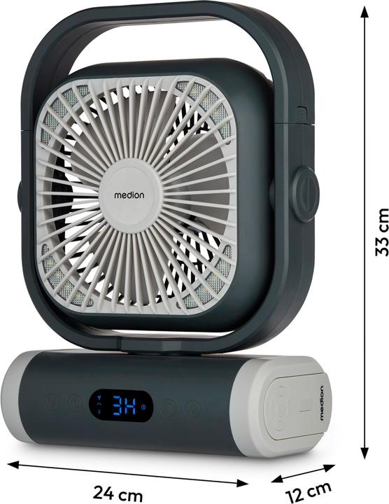 Produktbild Medion LIFE Camping Ventilator E10 TF (48 dB)