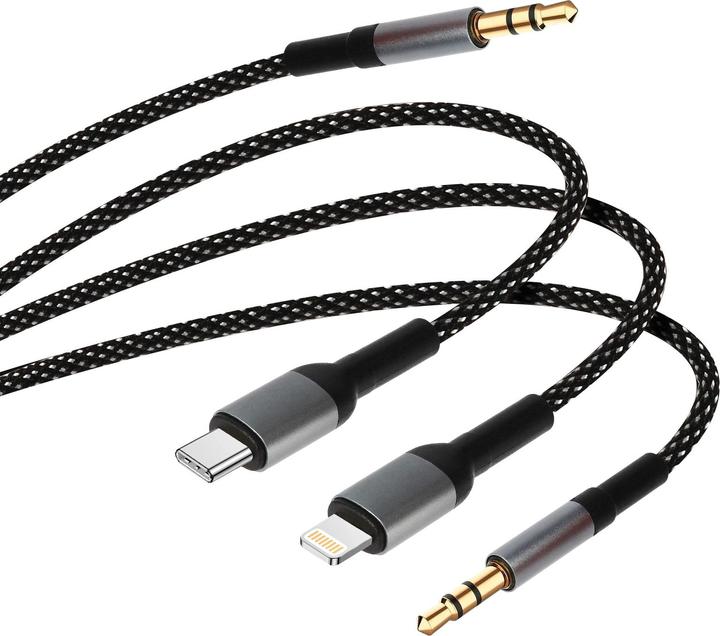 LinQ AV9034 Audio cable (1.50 m, Lightning)