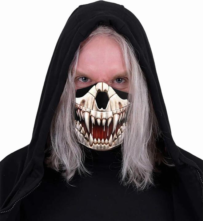 Actual product image Spiral Rock Jaw Face Mask