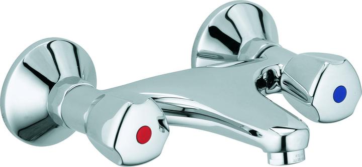Produktbild Kludi Wandarmatur STANDARD CARE DN 15 Terralux Griff Metall chrom