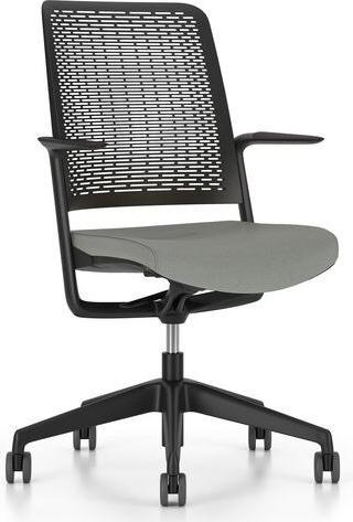 Produktbild Nowy Styl Bürostuhl WithMe Synchronmechanismus Festehende Armlehnen Schwarz