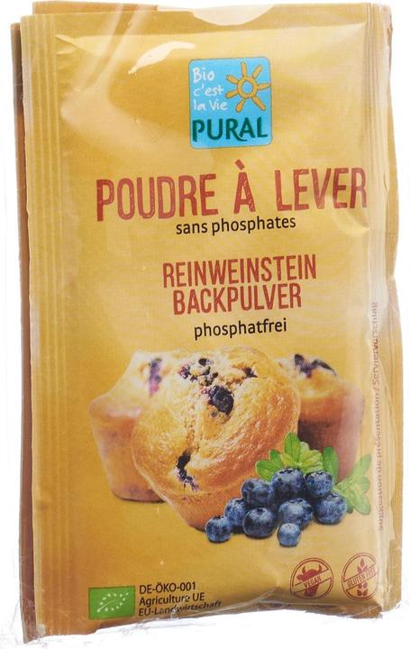 Immagine prodotto Pural Lievito in polvere bio senza fosfati (21 g)