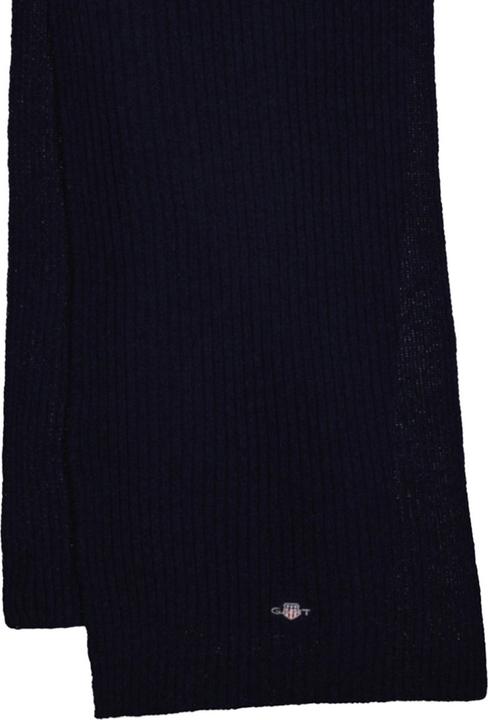 GANT Rippstrickschal - Marine
